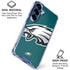 NFL Philadelphia Eagles Large Logo Galaxy S25 Clear Case